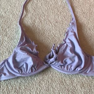 Lavender Victoria secret bathing suit top